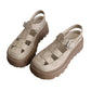 🥳¡OFERTA ESPECIAL 2026!🥳💞¡Más de 50.000 unidades vendidas!👡✨ ¡50% de descuento! Sandalias de plataforma gruesas: 5 cm de altura extra, suela antideslizante con relieve, parte superior transpirable con diseño de jaula. ¡Camina con estilo y comodidad! 🌸💪