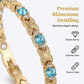 💎 ¡50% DE DESCUENTO POR TIEMPO LIMITADO! ✨ Pulsera magnética de moda – Diamantes de imitación, oro/plata, bienestar ✨
