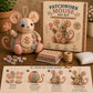 ⏳OFERTA POR TIEMPO LIMITADO 50% DE DESCUENTO🐭🧵 Kit para hacer un ratón patchwork