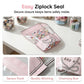 ☀️Limited Discount 50% Off🎁Cartoon Bow Transparent Zip Lock Bags