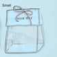 ☀️Limited Discount 50% Off🎁Cartoon Bow Transparent Zip Lock Bags