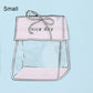 ☀️Limited Discount 50% Off🎁Cartoon Bow Transparent Zip Lock Bags