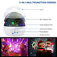 2-in-1 Rotating Star Projector Night Lights