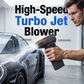 Soplador de aire turbo inalámbrico de alta velocidad con pantalla digital