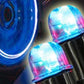 Luces LED para tapones de válvulas de coches y motocicletas