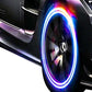 Luces LED para tapones de válvulas de coches y motocicletas