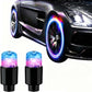 Luces LED para tapones de válvulas de coches y motocicletas
