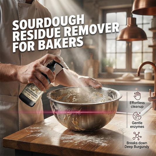 🧴✨🍞 Producto para eliminar los residuos de masa de levadura para panaderos
