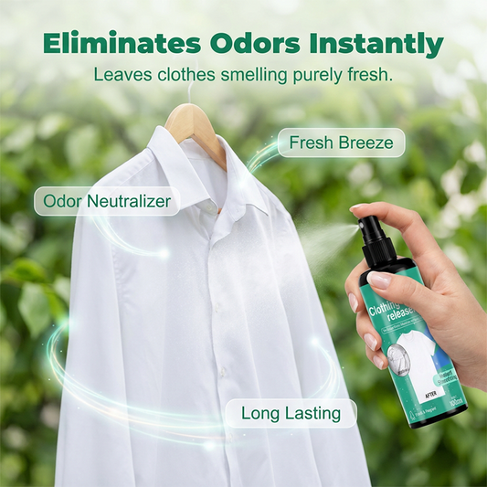 🥳¡OFERTA ESPECIAL 2026!🥳💞¡Más de 50.000 unidades vendidas!👔❤️‍🔥 ¡50% de descuento! Spray alisador instantáneo antiarrugas