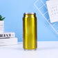 🥤Vaso de acero inoxidable de doble pared con aislamiento térmico, con forma de lata de refresco de cola.