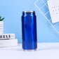 🥤Vaso de acero inoxidable de doble pared con aislamiento térmico, con forma de lata de refresco de cola.
