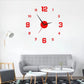 Juego de Reloj de Pared Acrílico Luminoso 3D DIY