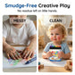 Crayones borrables para niños, 6 colores, seguros para niños pequeños.