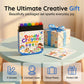 Crayones borrables para niños, 6 colores, seguros para niños pequeños.