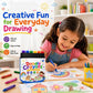 Crayones borrables para niños, 6 colores, seguros para niños pequeños.