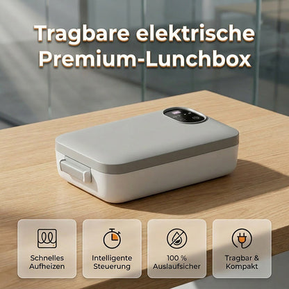 ⏳Oferta por tiempo limitado⏰Fiambrera eléctrica portátil con autocalentamiento 🔋🌡️